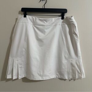Chico’s Zenergy White Golf Skirt Skort 3/XL/16